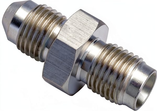 XDBower 3AN Male to 3AN 3/8-24 Male Stainless Steel Adapter-5