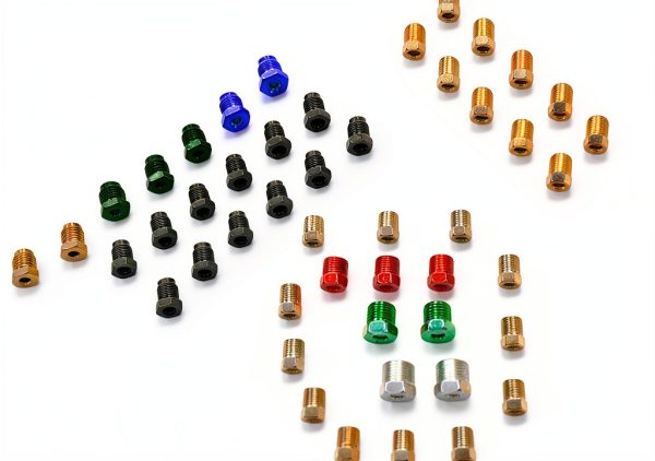 The Stop Shop Brake Fittings 3/16 inch Metal Flare-0