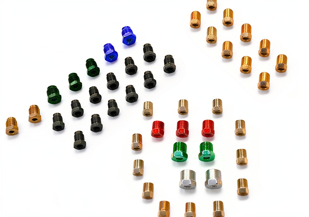'The Stop Shop Brake Fittings 3/16 inch Metal Flare set'