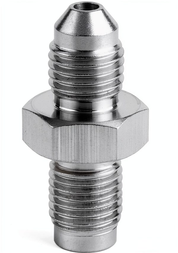 XDBower 3AN Male to 3AN 3/8-24 Male Stainless Steel Adapter-3