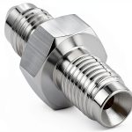 XDBower 3AN Male to 3AN 3/8-24 Male Stainless Steel Adapter-0