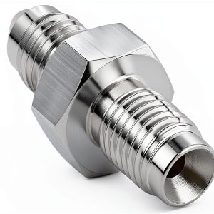 XDBower 3AN Male to 3AN 3/8-24 Male Stainless Steel Adapter-0