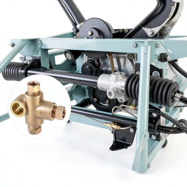 Tsinghwang Brake Tubing Union Tee 3/16 inch Alloys-1