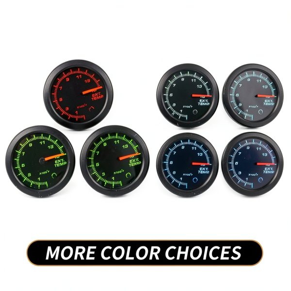 Exhaust Gas Temperature Gauge XOPIYAO Red Needle-1