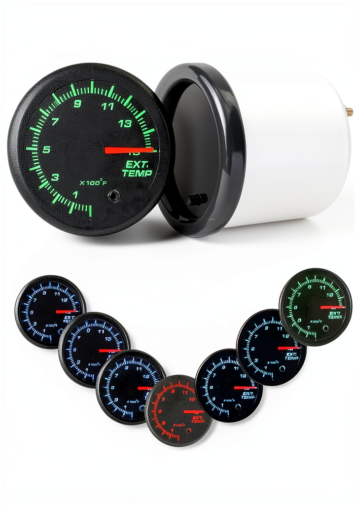 Installing XOPIYAO exhaust temperature gauge on a vehicle dashboard