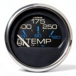 Faria Inverse Water Temperature Gauge Model 13704 Chesapeake Black-0
