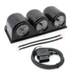 OBDII Vehicle Water Temp Gauge SINCO TECH 7 Color Backlight-0