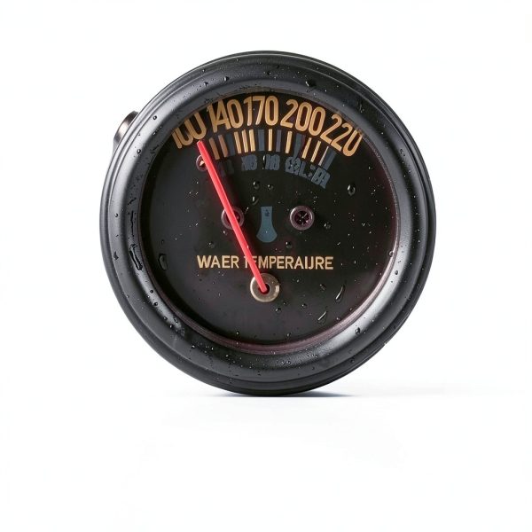 Jianwei Mechanical Water Temp Gauge 5/8 UNF Auto Black Face-6