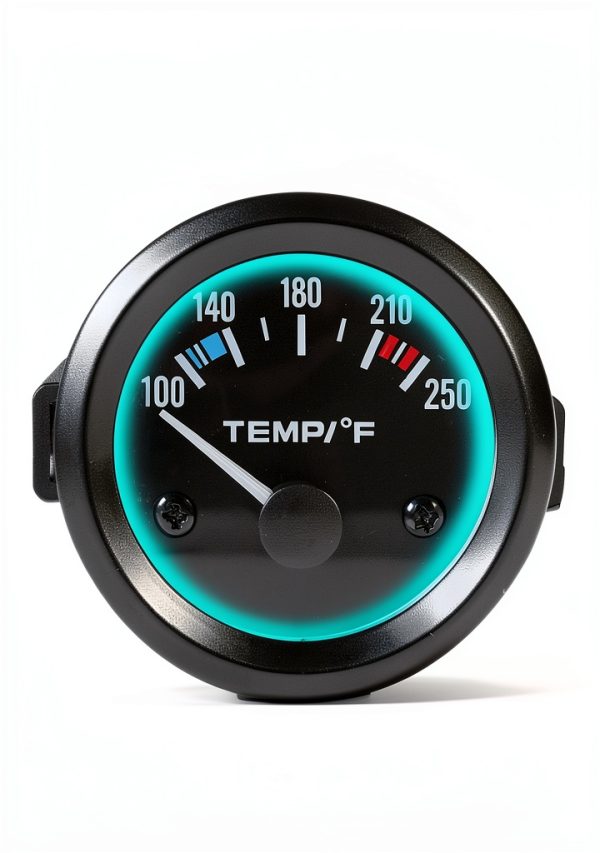 Car Water Temperature Gauge RACOONA ABS 2" Coolant Monitor 873SZSWJ001-2