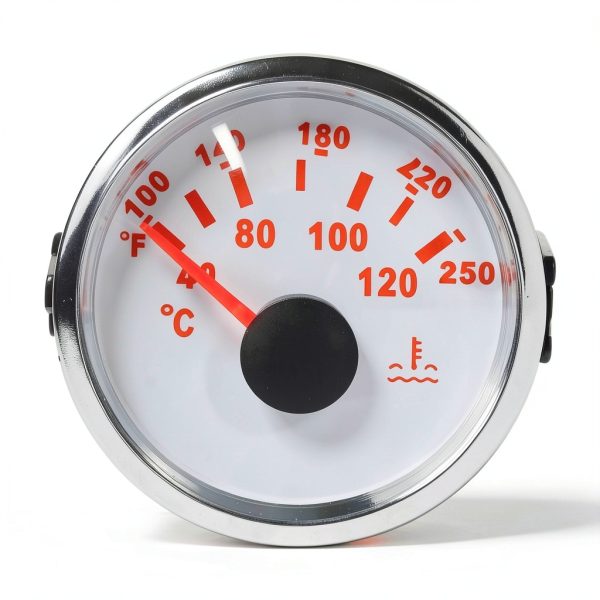 Marine Water Temperature Gauge Acouto IP67 316L Steel 40-120°C-5