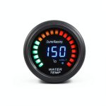 Dyno Racing Water Temperature Gauge 12V LED Analog 20-LED 20-150°C-0