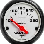 Auto Meter 5737 Phantom Water Temp Gauge with Incandescent Lighting-0