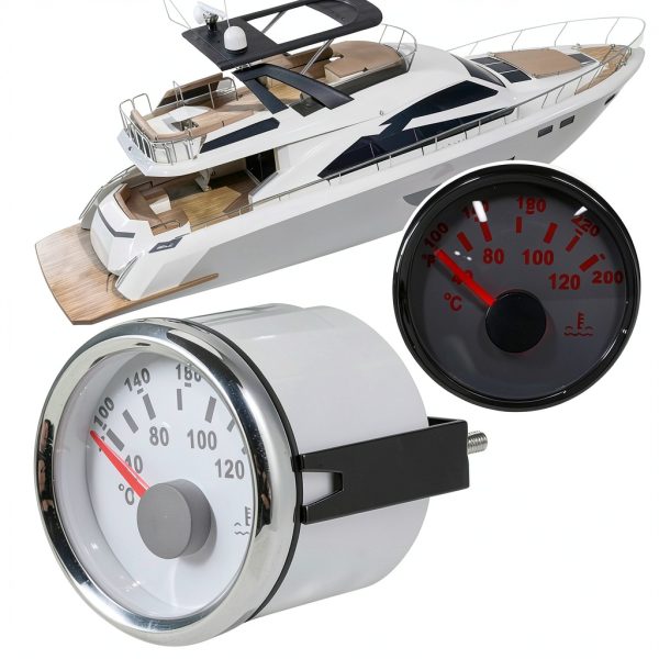 Marine Water Temperature Gauge Acouto IP67 316L Steel 40-120°C-3