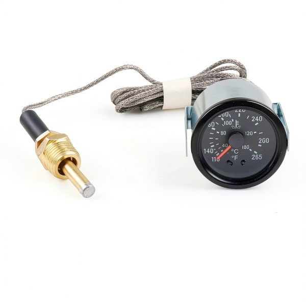 ZUDKSUY Water Temperature Gauge 2 inch with Yellow LED Display-6