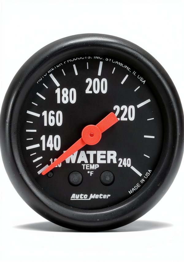 Mechanical Water Temperature Gauge AUTO METER Z Series 2607 2 1/16"-0